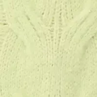 Plus V-Neck Cable Knit Sweater