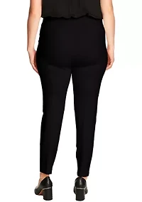 Plus Ponte Leggings