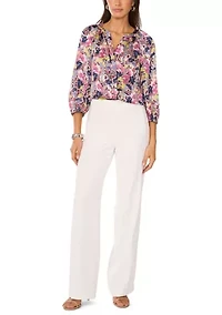 Petite Floral Blouse