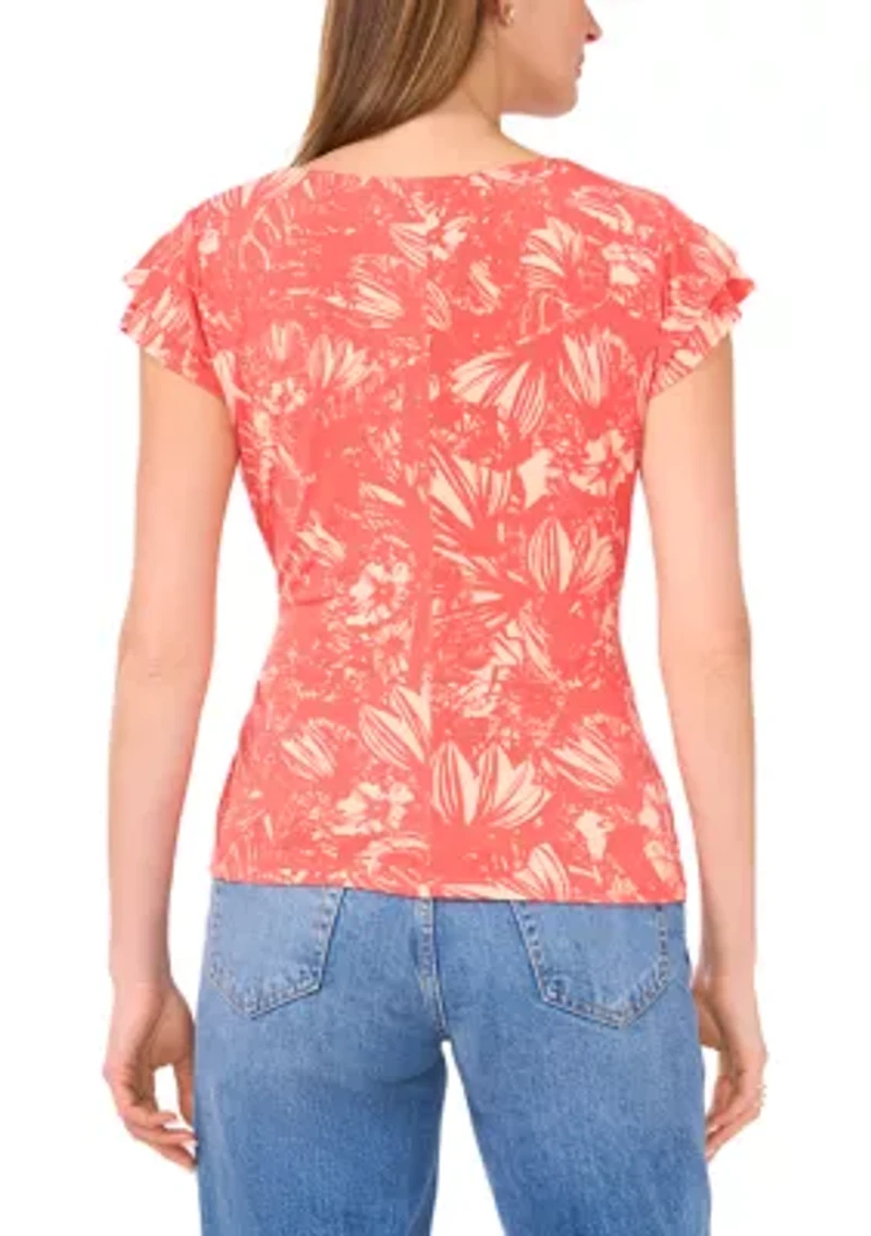 Petite Surplice Top