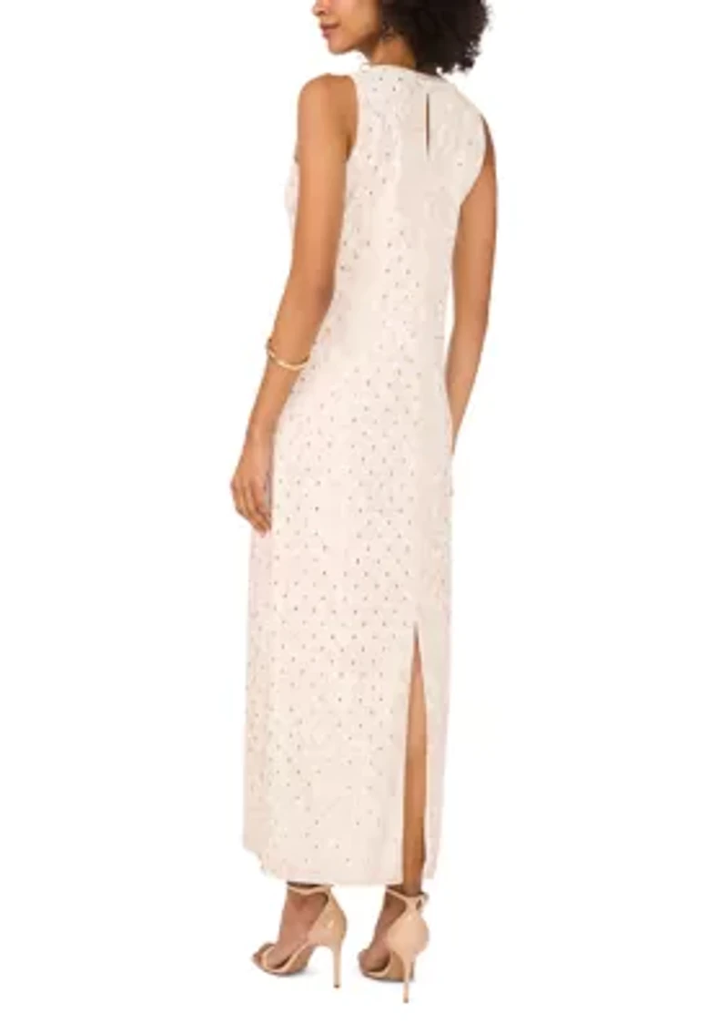 Petite Keyhole Back Maxi Dress