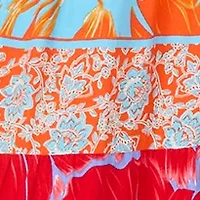 Petite Sleeveless Printed Maxi Dress