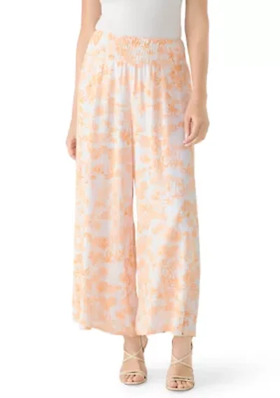 Petite Full Wide Leg Pants