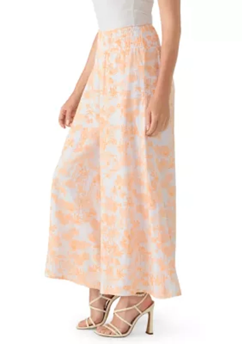 Petite Full Wide Leg Pants