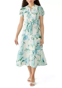 Petite Fashion Floral Printed Shirt