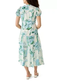 Petite Fashion Floral Printed Shirt