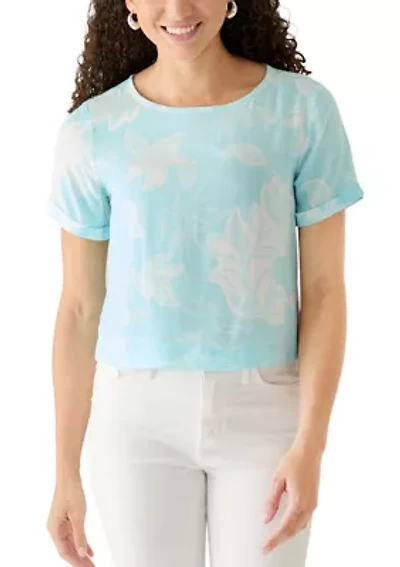 Petite Short Sleeve Top