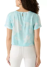 Petite Short Sleeve Top