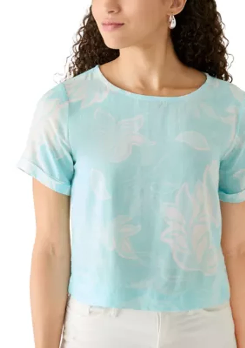 Petite Short Sleeve Top