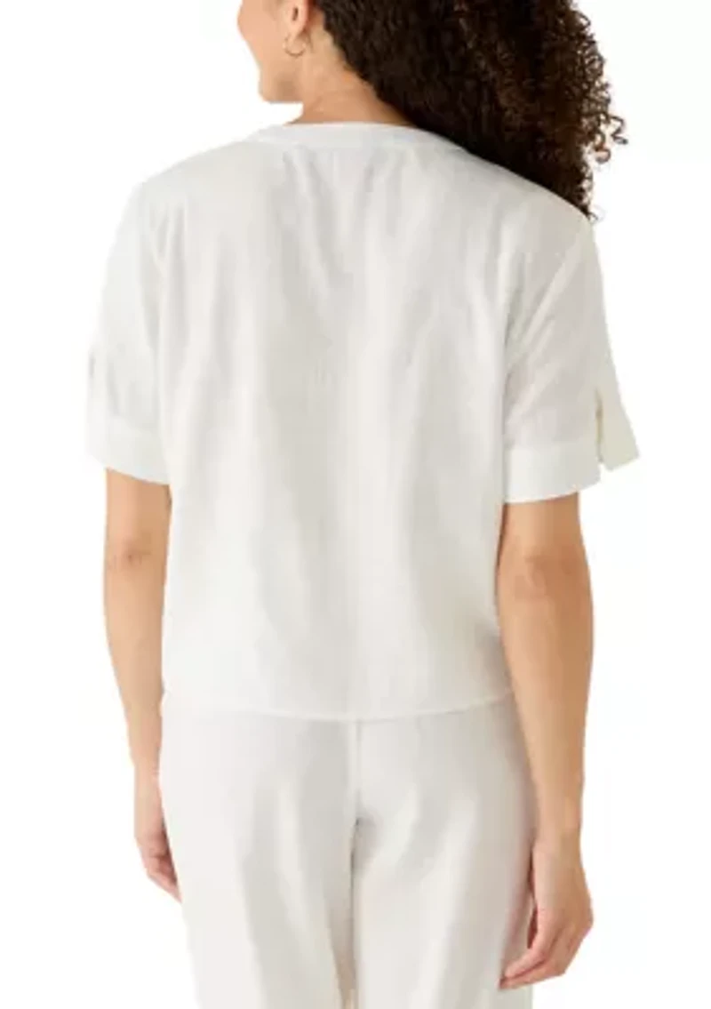 Petite Short Sleeve Shirt
