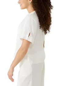 Petite Short Sleeve Shirt