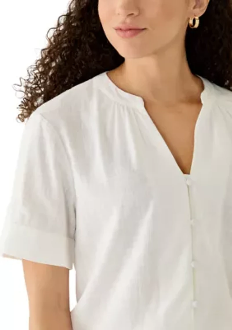 Petite Short Sleeve Shirt