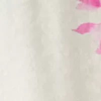 Petite Printed Off the Shoulder Blouse