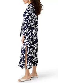 Petite Challis Midi Dress