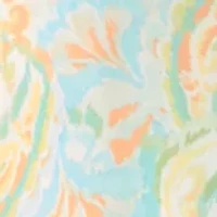 Petite Sol Split Neck Midi Dress