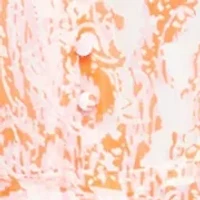 Petite V-Neck Flutter Sleeve Dress