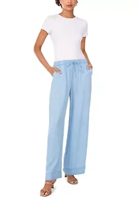 Petite Pants with Drawstring