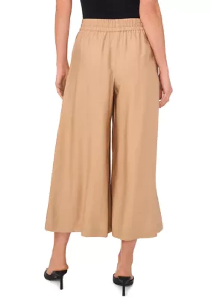Petite Tie Waist Pants