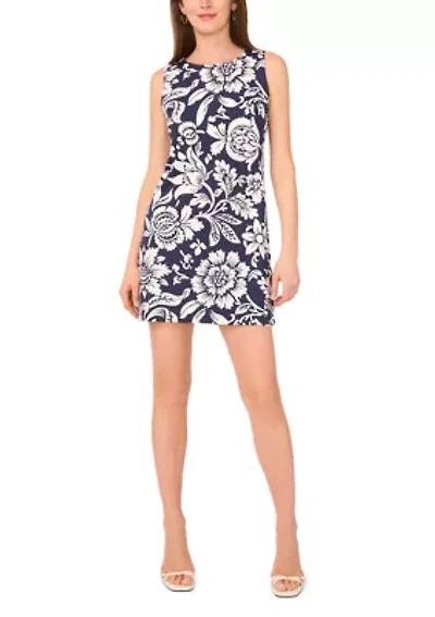 Petite Printed Mini Dress