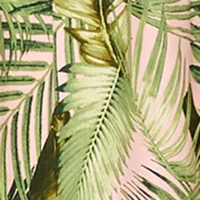 Petite Tropical Halter Maxi Dress