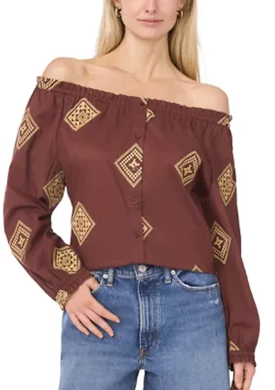 Petite Off the Shoulder Top