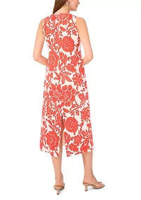 Petite Printed Maxi Dress