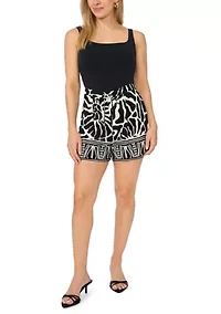 Petite Printed Shorts
