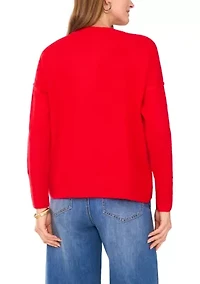 Petite Solid Pullover