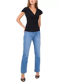 Petite Surplice Top
