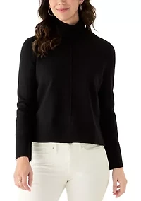 Women's Mock Neck Sweater