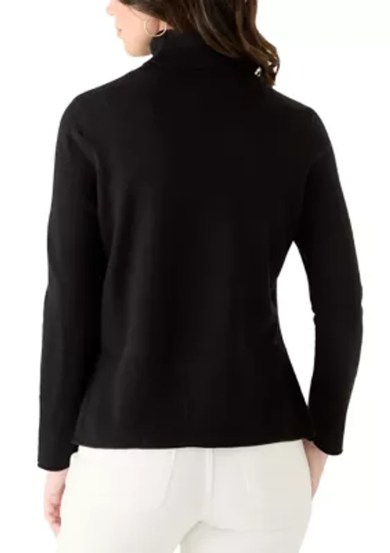 Women's Mock Neck Sweater