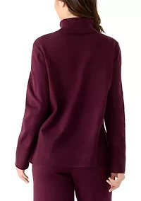 Women's Mock Neck Sweater