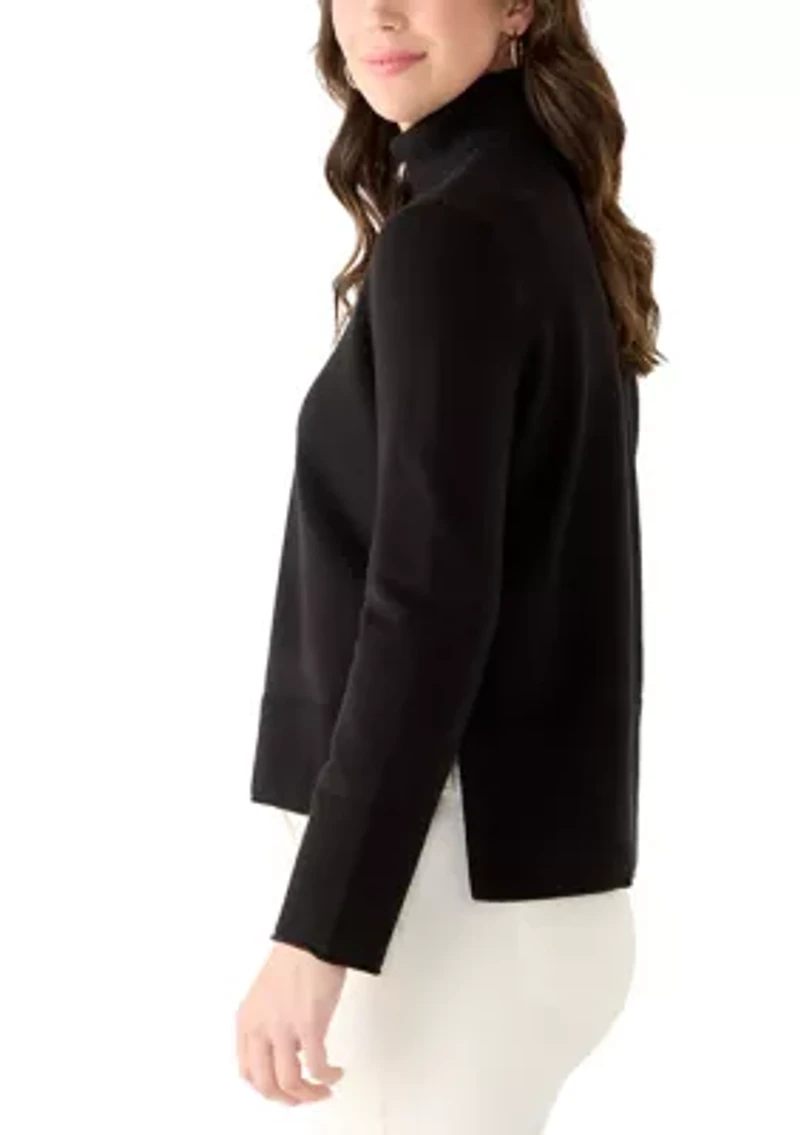 Women's Mock Neck Sweater