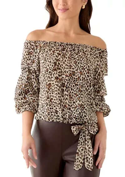 Petite Off the Shoulder Top