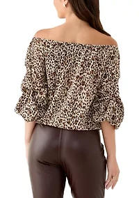 Petite Off the Shoulder Top
