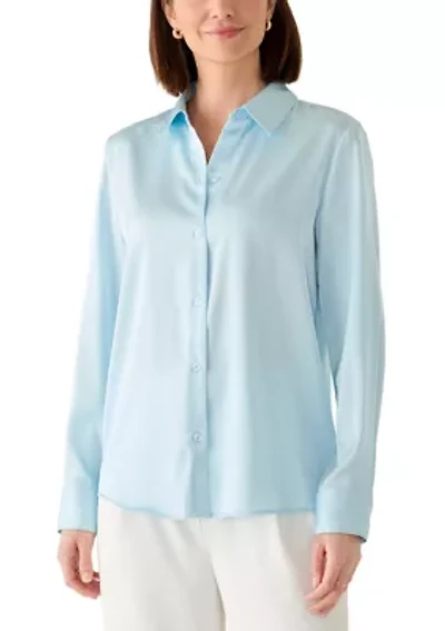 Women's Button Front Blouse