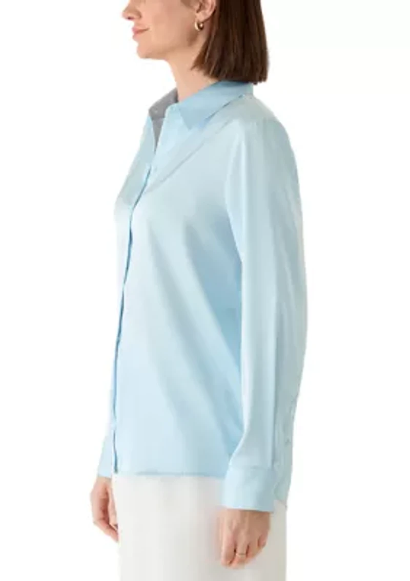 Women's Button Front Blouse