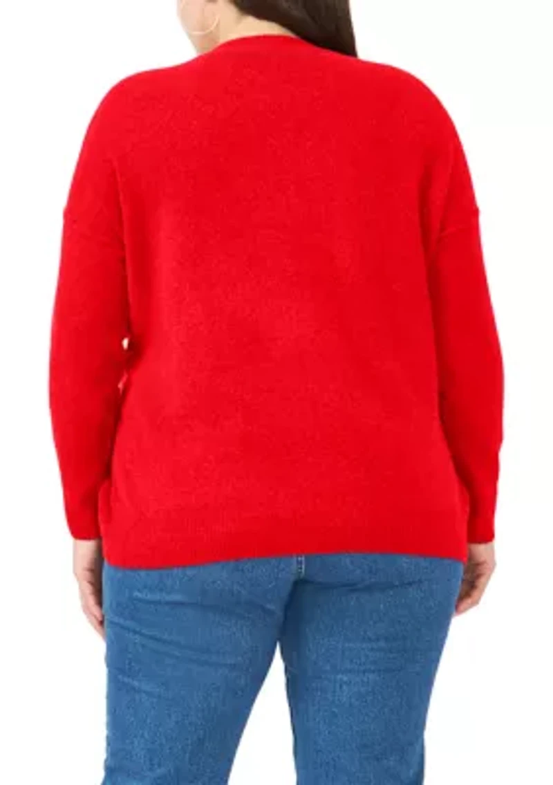 Plus Crew Neck Cozy Sweater