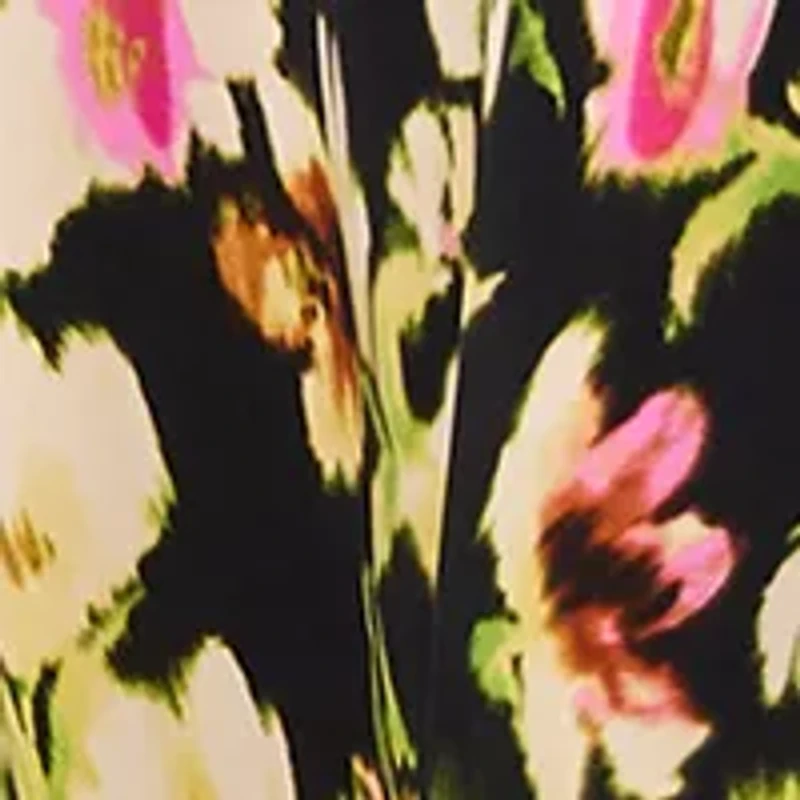 Women's Elbow Sleeve Floral Maxi Dress
