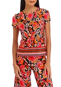 Petite Short Sleeve Top