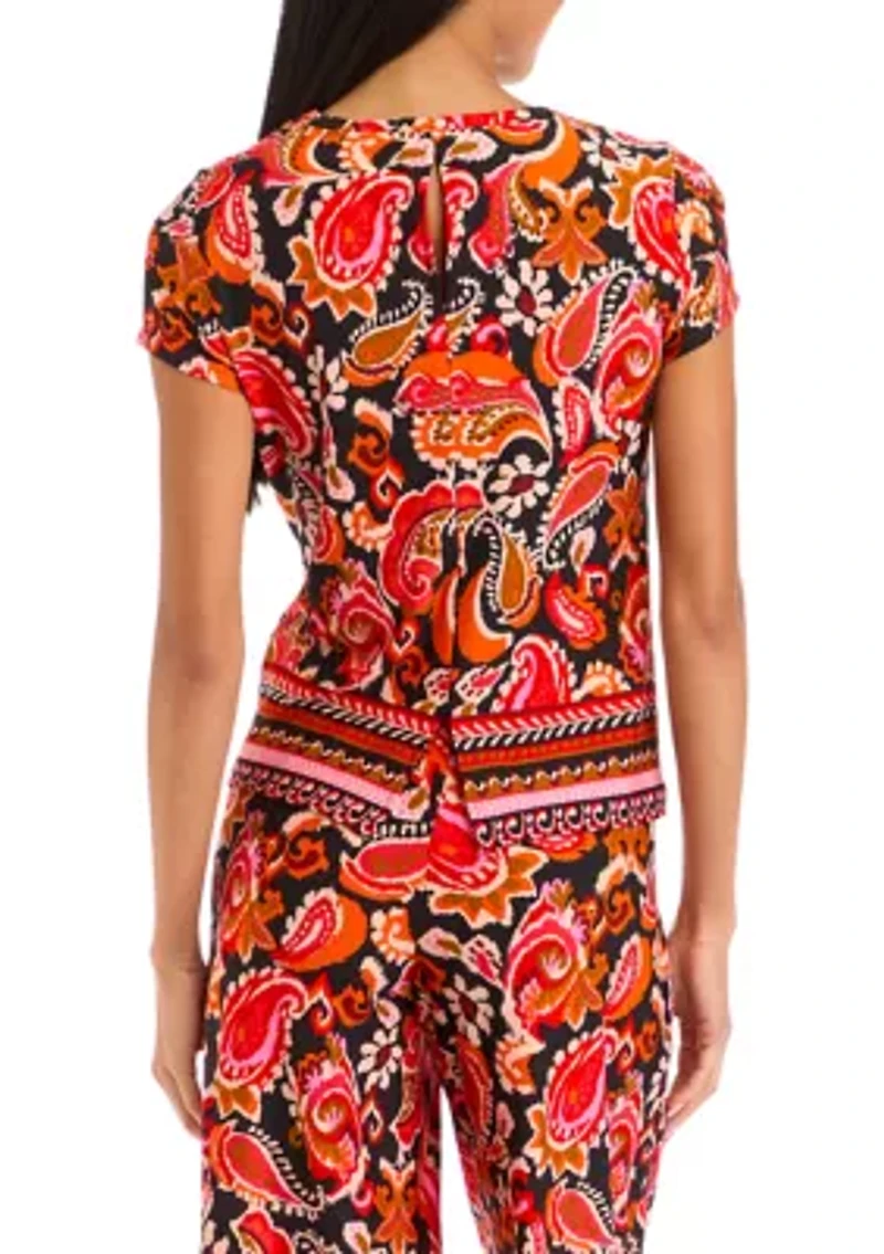 Petite Short Sleeve Top