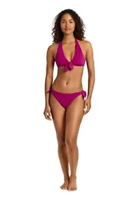 Tie Front Halter Bra