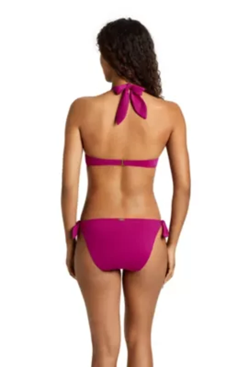 Tie Front Halter Bra