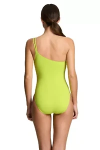 Double Strap One Shoulder Piece