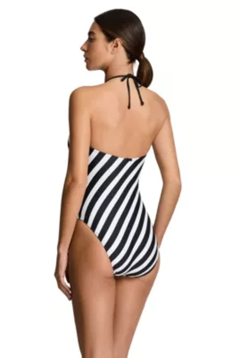 Modern V-Neck One Piece