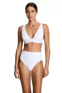 Ottoman Banded Tall V-Neck Bra