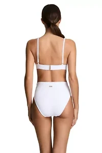 Ottoman Banded Tall V-Neck Bra