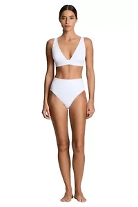 Ottoman Banded Tall V-Neck Bra