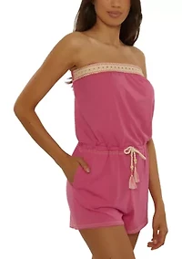 Women's Laguna Swim Cover Up Romper