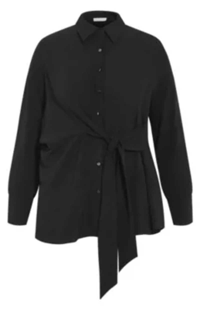 Telia Side Tie Shirt